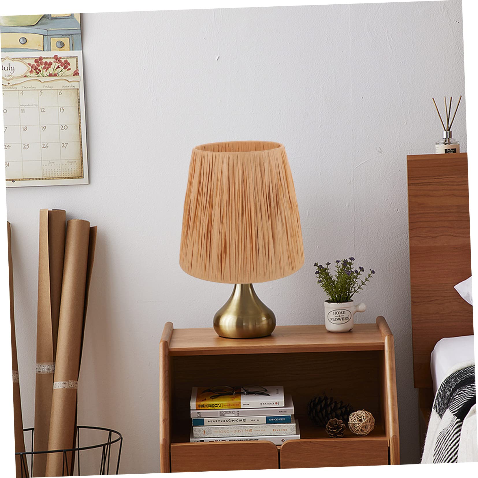 Abat-jour En Verre Simple - Pour Lampe De Chevet, Bureau, Lampadaire, Déco épurée Et Anti-poussière