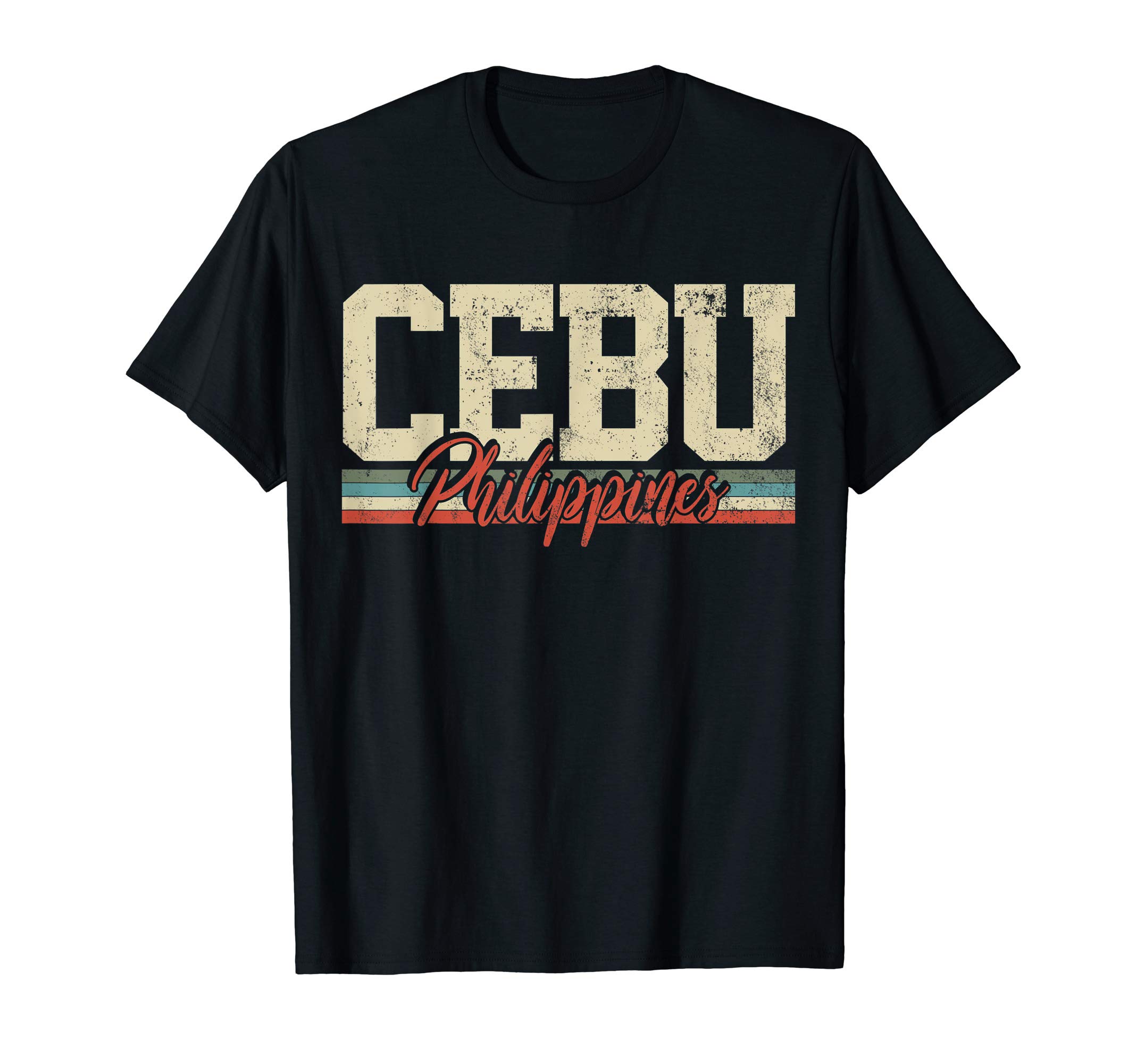 Classic RetroTeeCebu Philippines Island Retro Vintage Gift T-Shirt