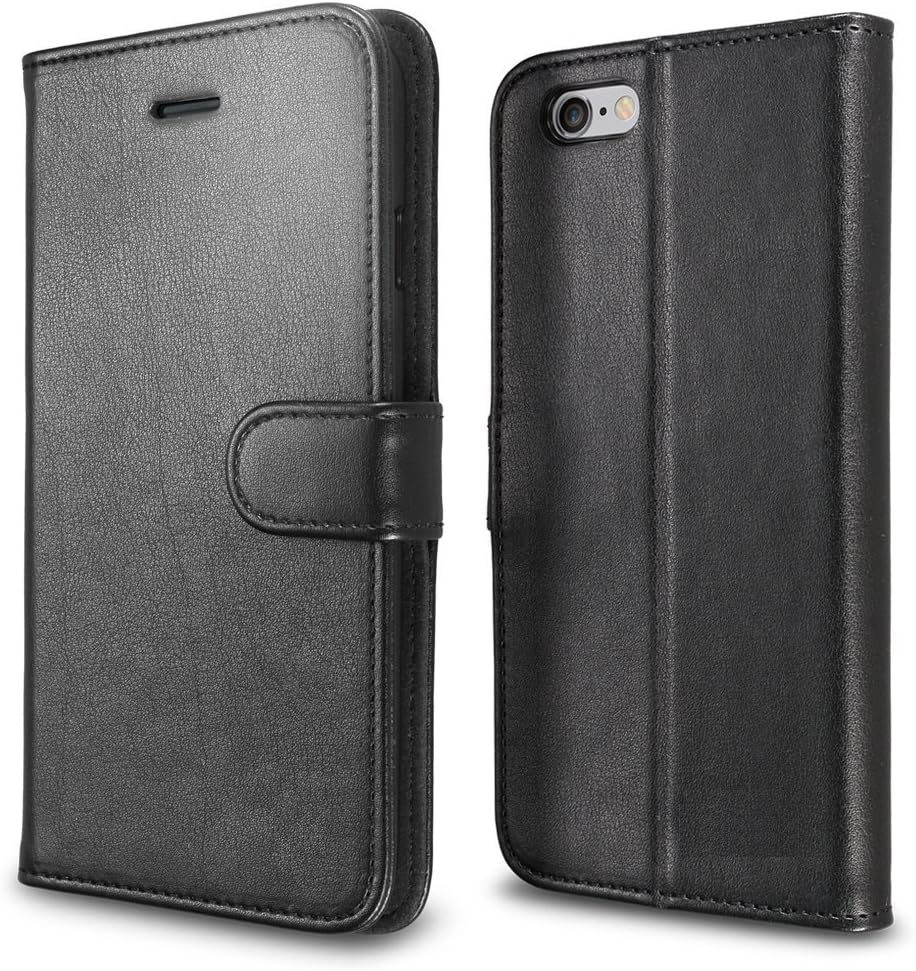 CaseMore Synthetic Leather Wallet Case for iPhone 6 with inbuilt Flip Stand