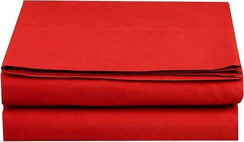 Miniatura 3 de Elegant Comfort Premium Hotel Quality 1-Piece Flat Sheet, Luxury & Softest 1500 Thread Count Egyptian Quality Bedding Flat Sheet, Wrinkle, Stain and