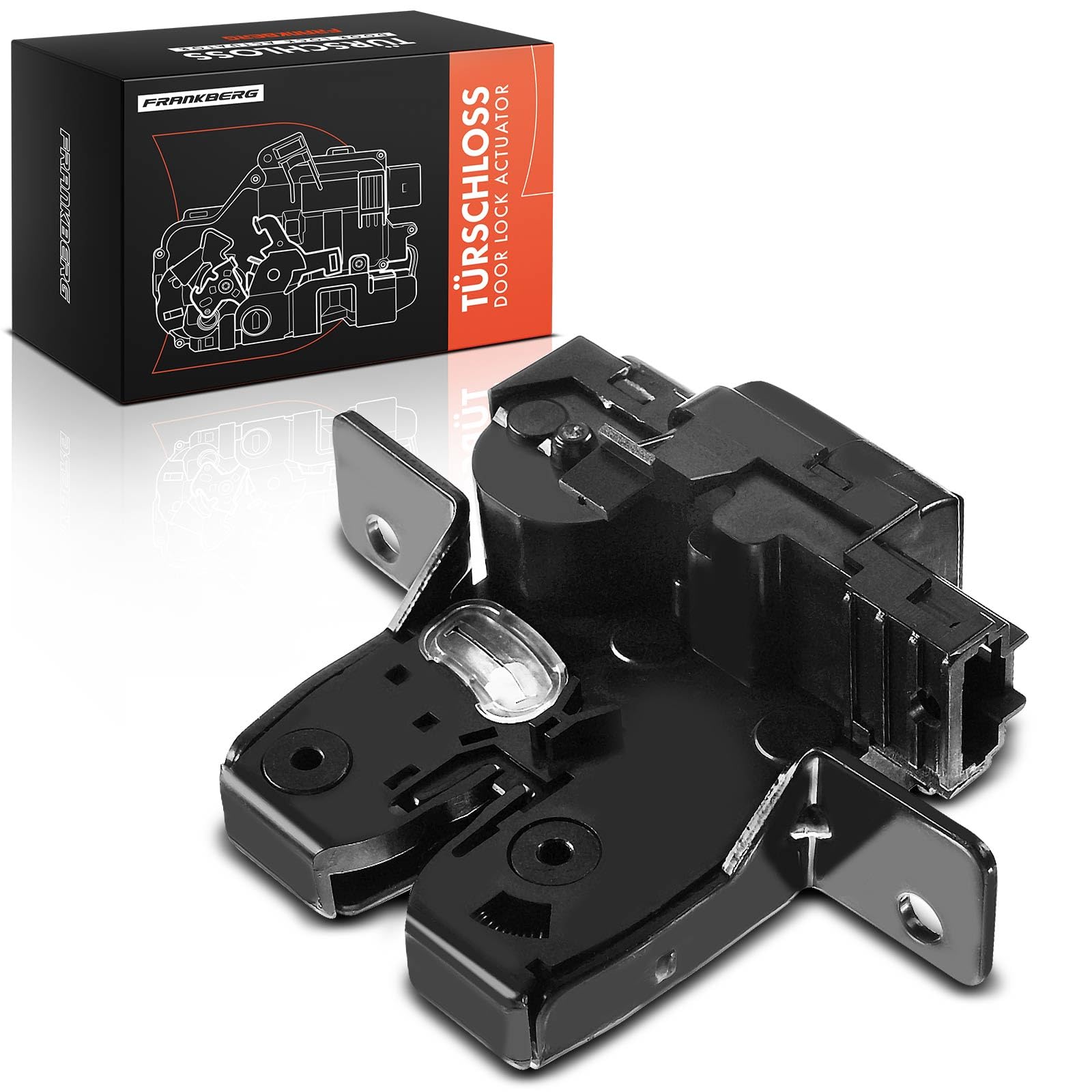 Frankberg Door Lock Actuator Tailgate Lock 4 Pins Compatible with Clio MK III Hatchback 2005-2012 M.e.g.a.n.e MK II Saloon Scenic MK II MPV Modus/Grand Modus F/JP0_ Hatchback Replace# 8200947699