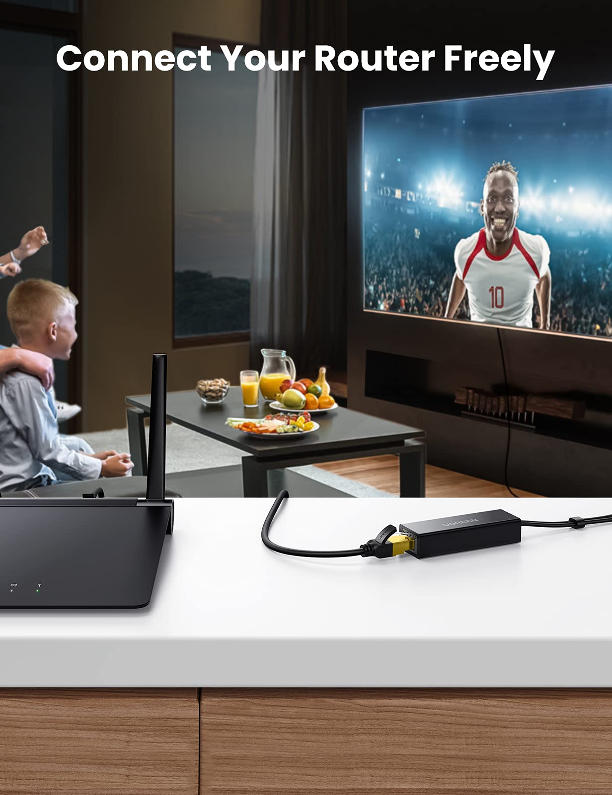 UGREEN Adapter Compatible for Fire TV Stick 4K Chromecast