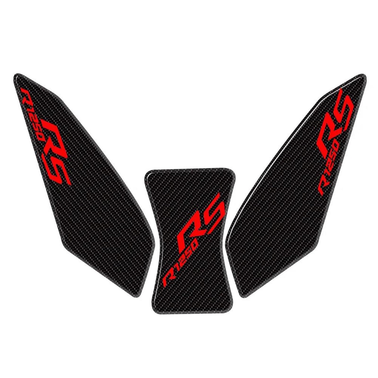 Motorcycle Tank Pad Sticker Fit for BMW R1250RS R1200RS R1200 RS 2014-2021 Carbon Fiber Texture Gas Knee Grip Traction Decal