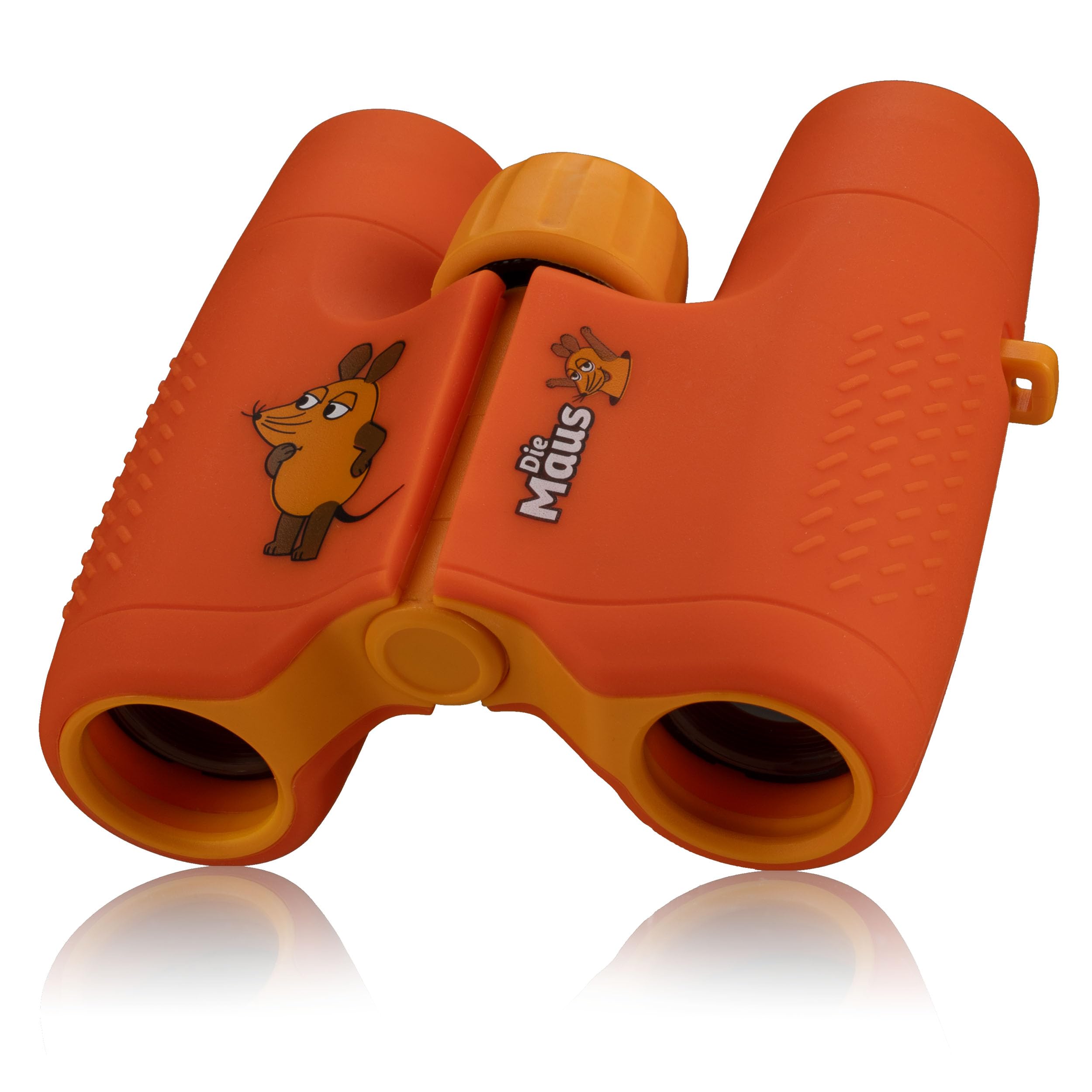 DieMaus Binocolo 6x21 per bambini con borsa - Binocolo robusto e leggero per giovani esploratori