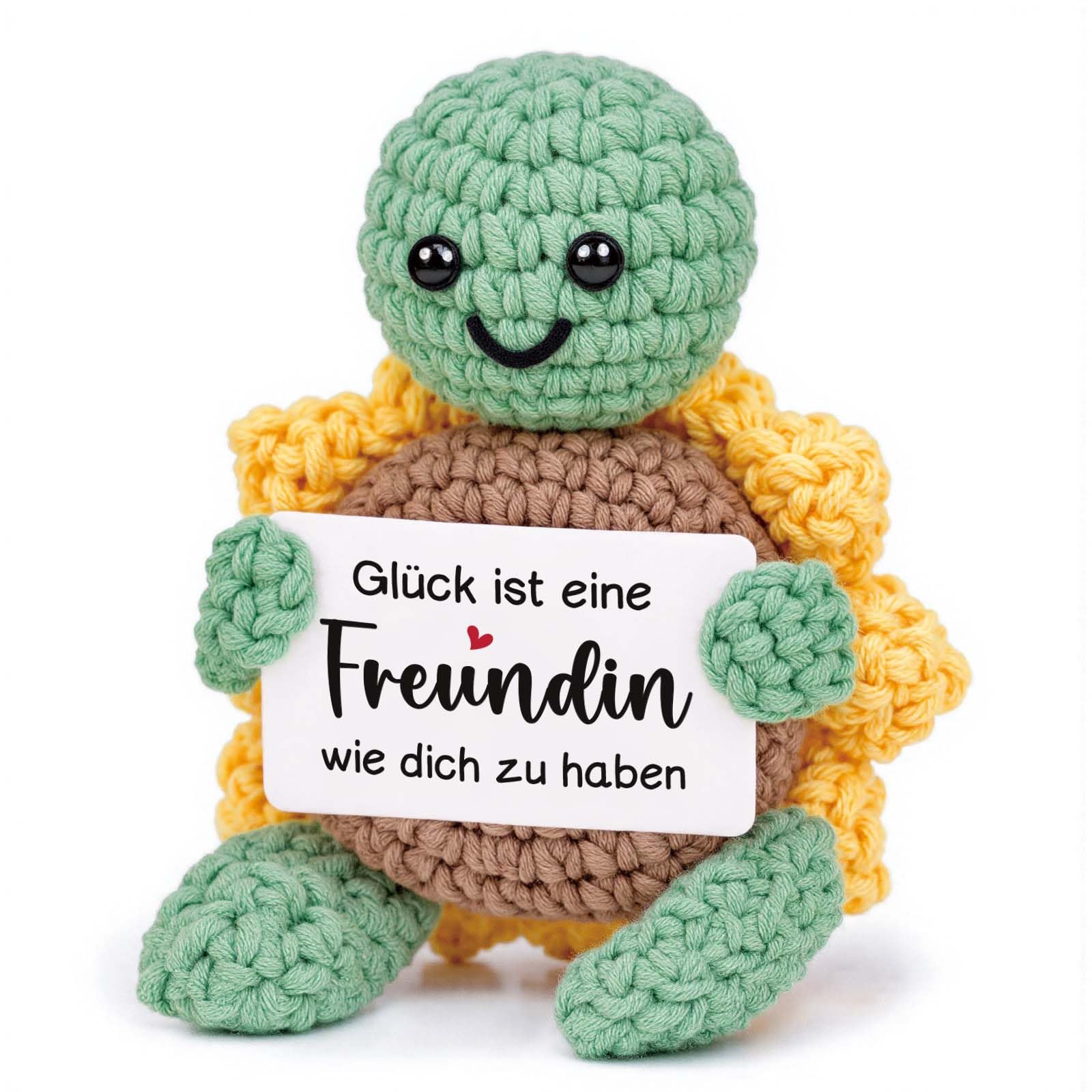 CheriGift Positive Sonnenblumenschildkröte Beste Freundin Geschenke, Handgemachte Schildkröten Figuren, Geschenk für Beste Freundin zum Geburtstag Weihnachten Valentinstag 2.8x2x3.9 inches