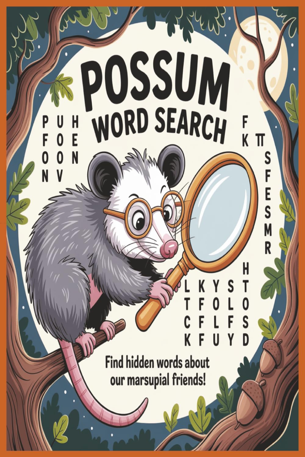 POSSUM WORD SEARCH: Find the Hidden Words about our Marsupial Friends