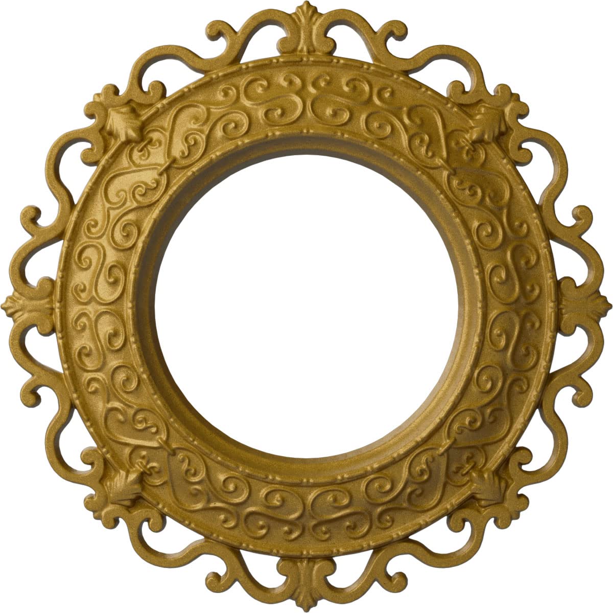 13 1/4"OD x 6 5/8"ID x 1 1/8"P Orrington Ceiling Medallion (Fits Canopies up to 6 5/8"), Hand-Painted Athenian Green — Amazon image 25