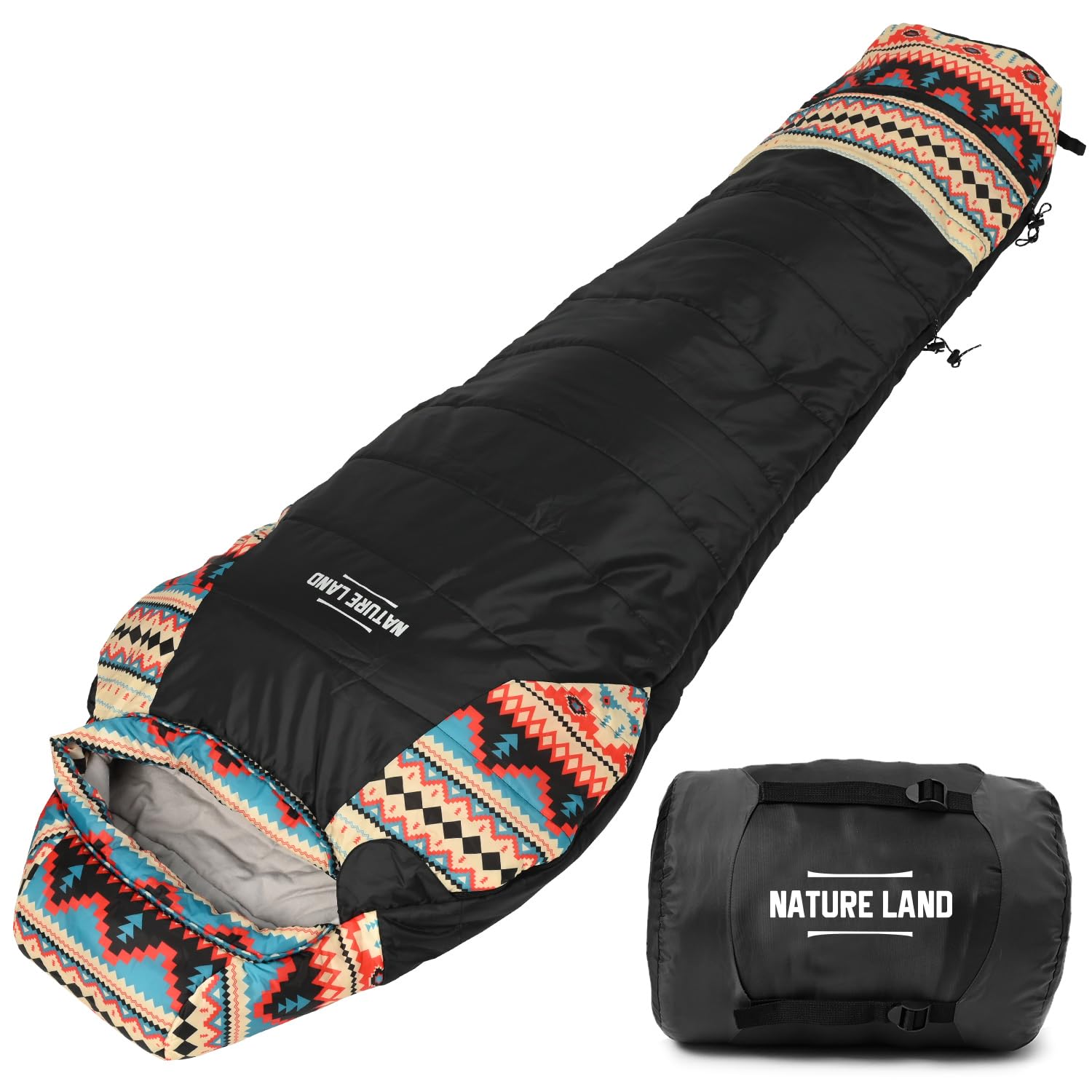 【キャンプインストラクター推薦】NATURE LAND 寝袋 シュラフ コンパクト 毛布生地仕様 オールシーズン キャンプ アウトドア (1000G, オリーブグリーン) Amazon.co.jp: 【キャンプインストラクター推薦】NATURE LAND 寝袋