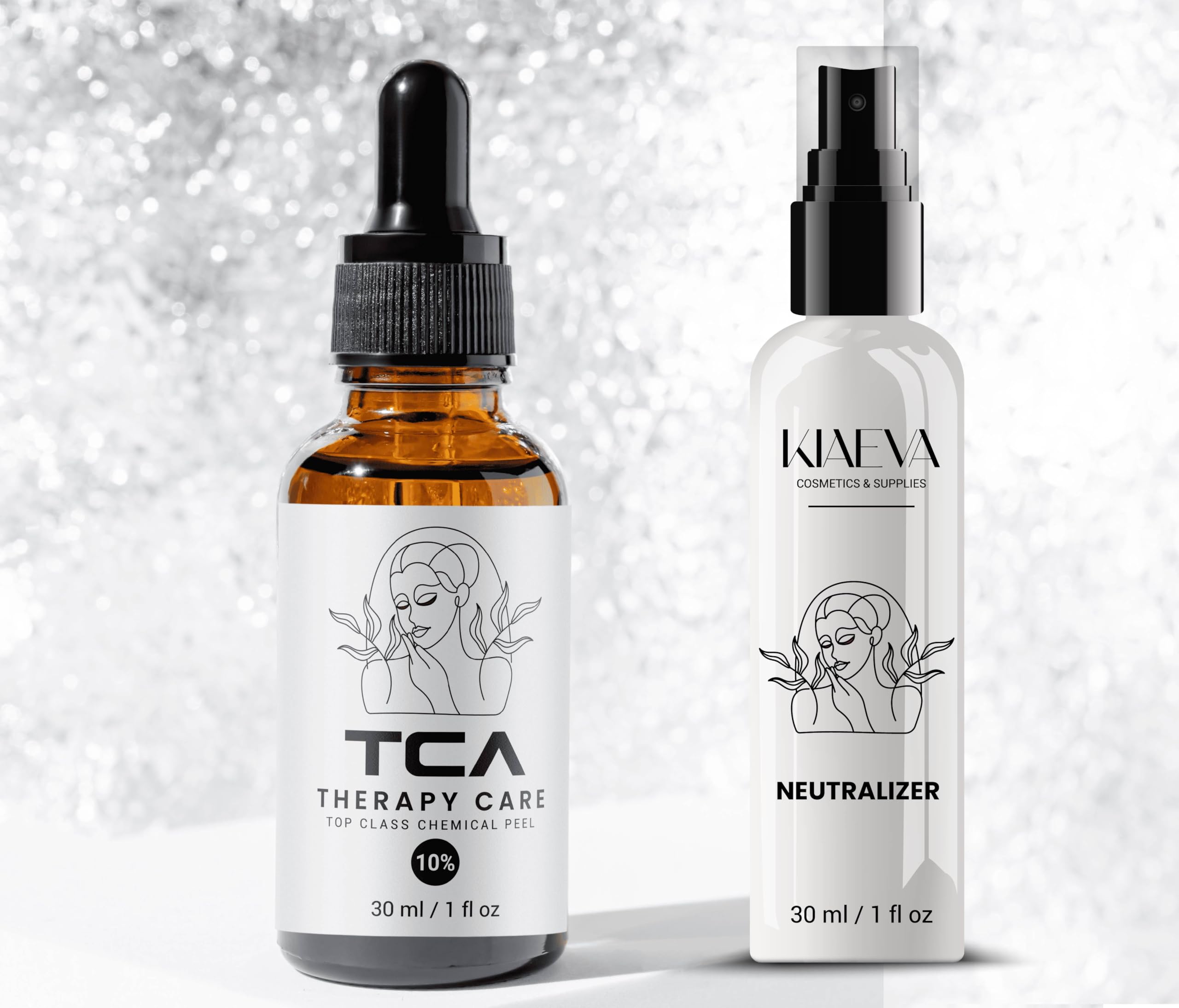 Solution Acid Peel 10% (Livello 2 pH 1.9) - Esfoliante, texture e tono della pelle - peeling viso - 30 ml con neutralizzatore (100 ml)