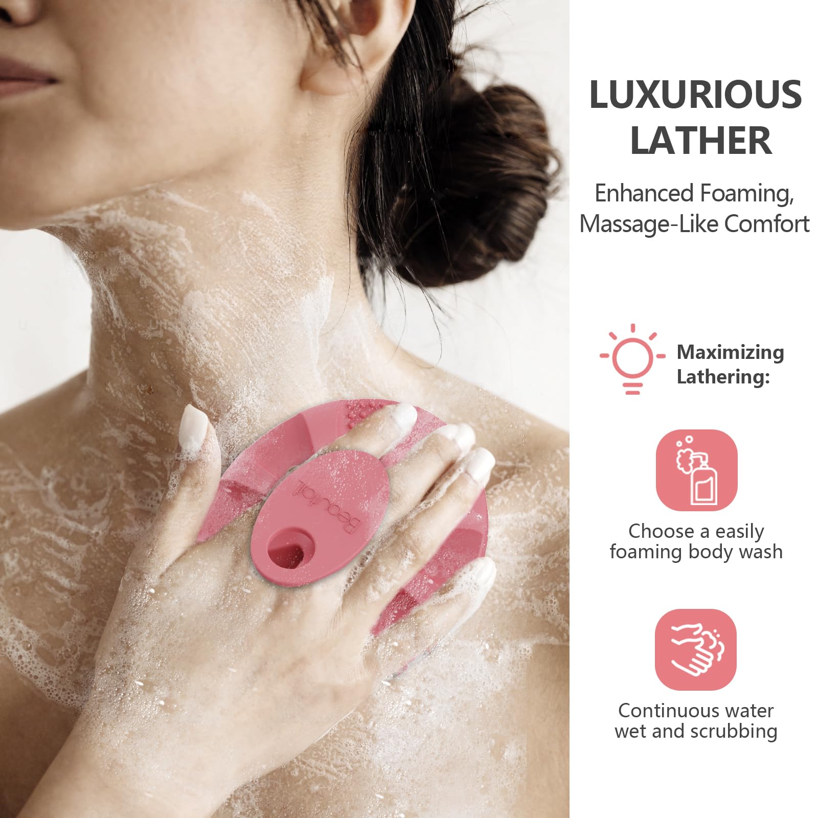 Silicone Body Scrubber - Image 3