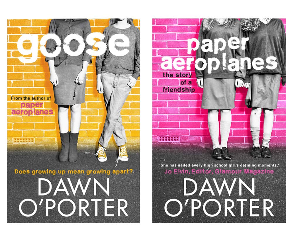 Hot Key Books Paper Aeroplanes Series by Dawn O'Porter 2 Collection Set (Paper Aeroplanes & Goose)