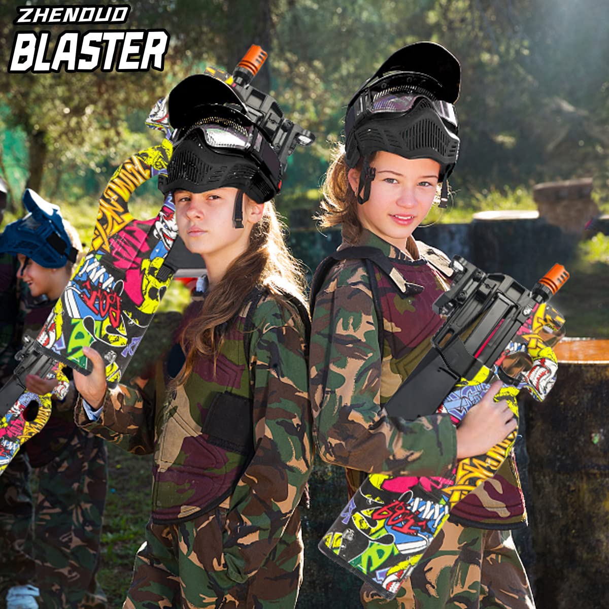 Buy Gel Ball Blaster ZHENDUO BLASTER Gel Gun Blaster Highly Assembled