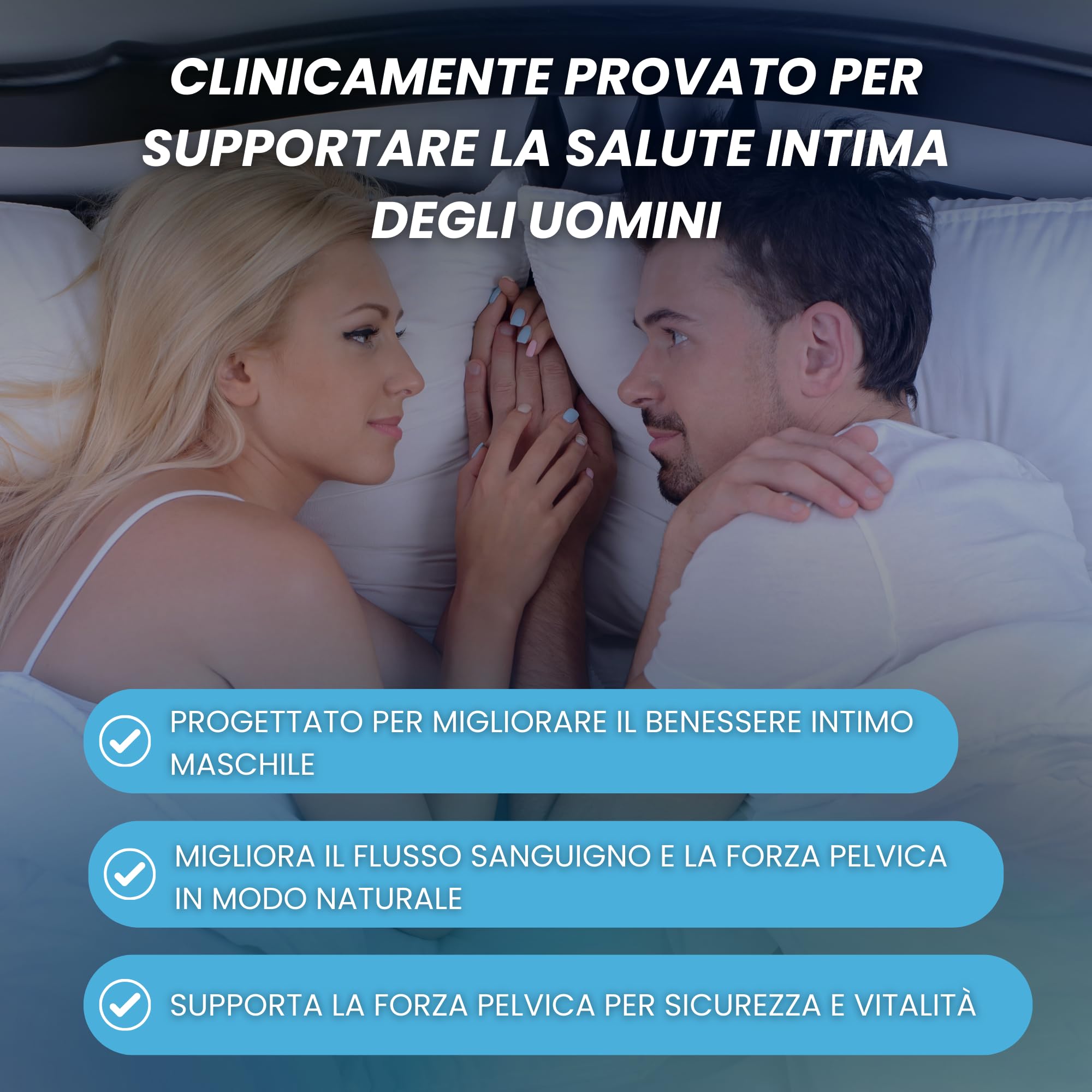 TensCare Perfect PFE Men–Per il Pavimento Pelvico Maschile-Contro l'incontinenza e la disfunzione erettile allenando e rinforzando i muscoli pelvici con la Tecnologia TENS e EMS Kegel