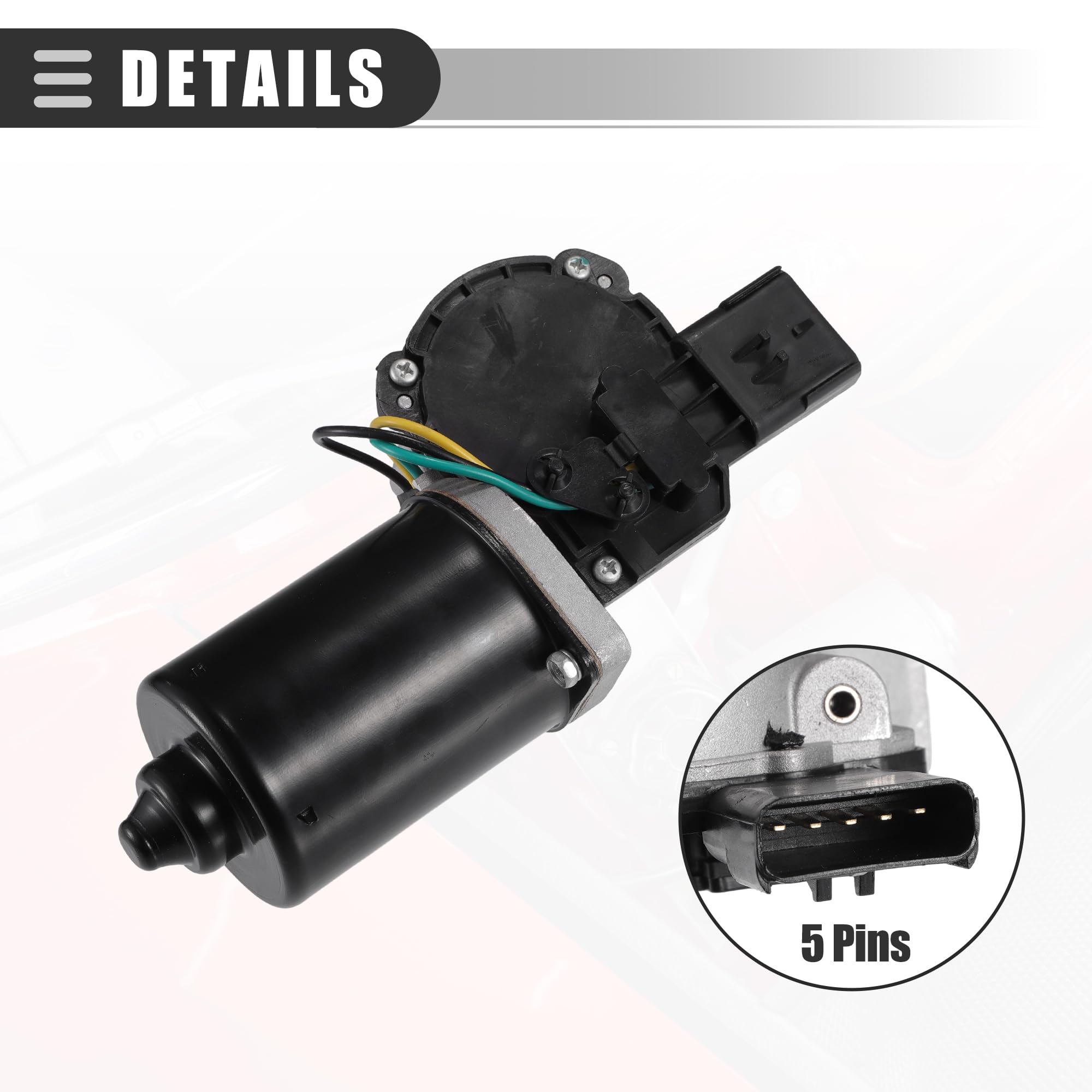 Motoforti Motore Tergicristallo Anteriore Per Jeep Wrangler 07-17 1pc