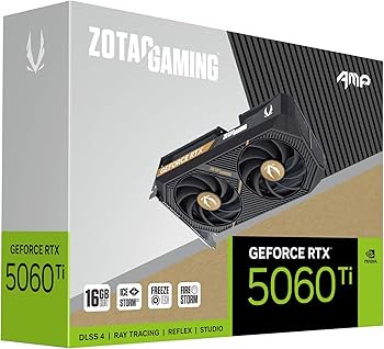 Amazon | ZOTAC ゲーミング GeForce RTX 5060 Ti 16GB AMP DLSS 4 16GB