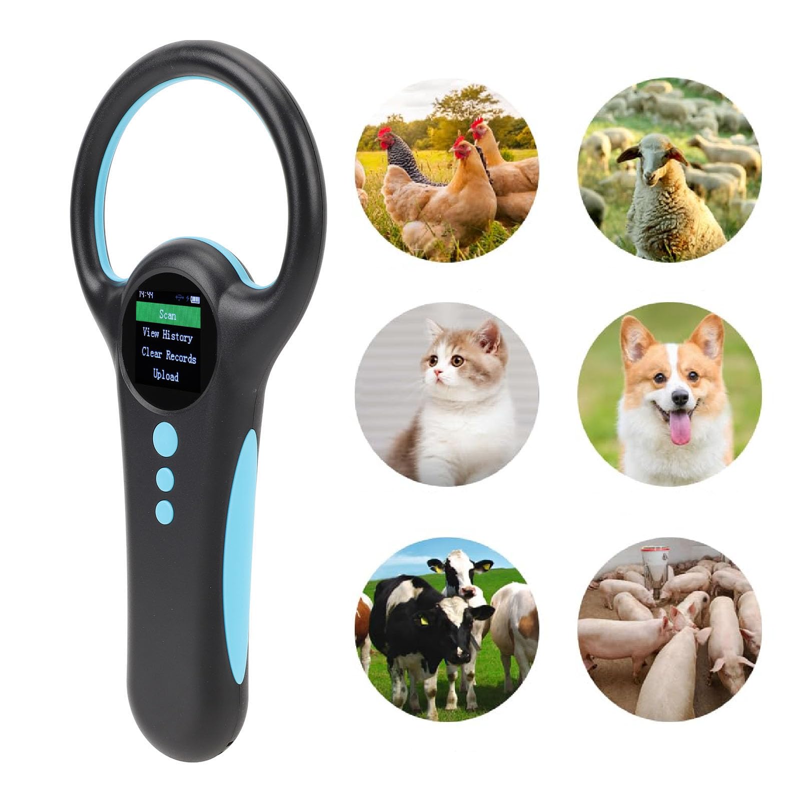 動物用マイクロチップリーダー Amazon.co.jp: 動物用マイクロチップリーダー、馬、牛、ペット