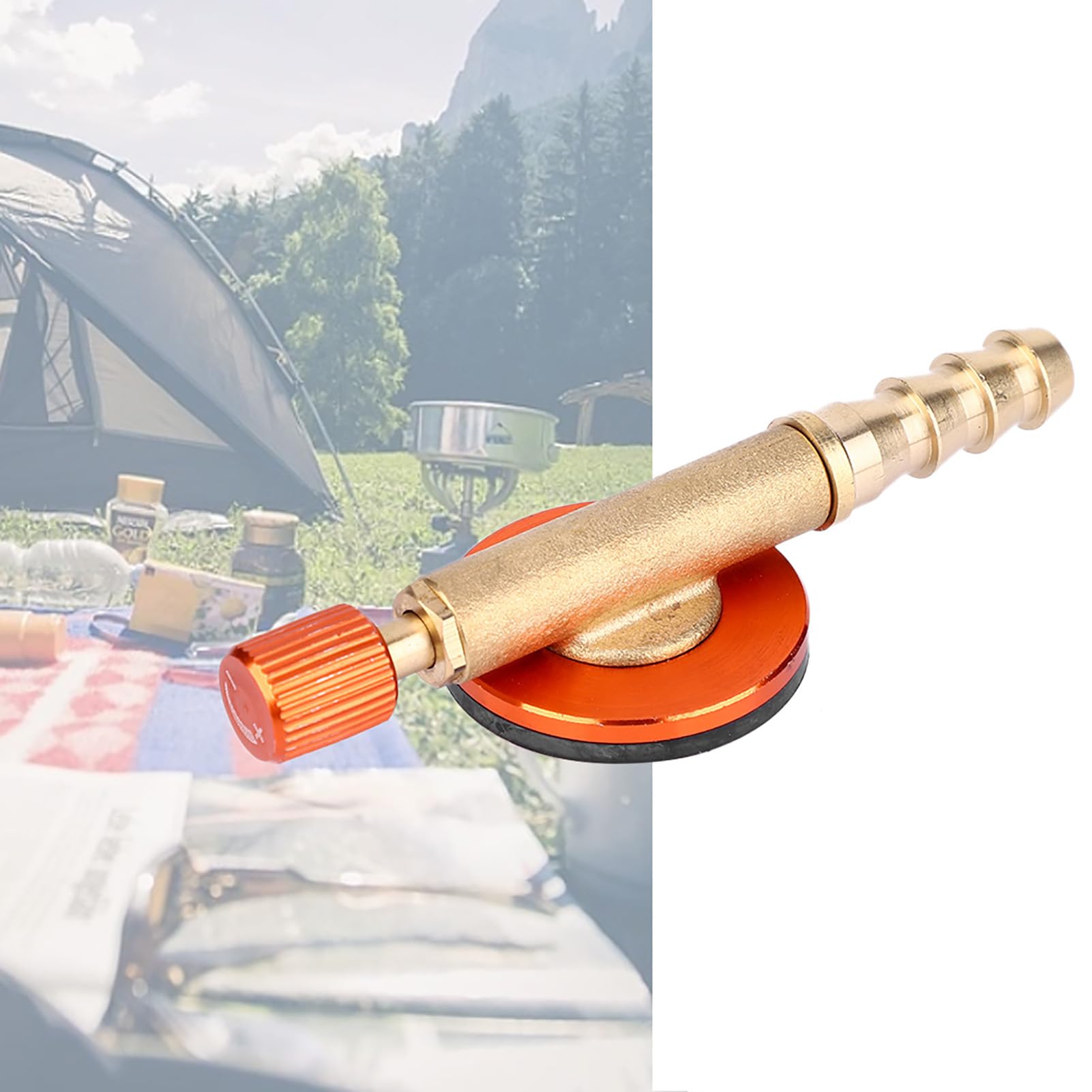Jeebel Camp Adattatore per Fornelli con Sistema Easy Clic® Plus Adattatore Per Cambiare Raccordo CV Baionetta in Attacco di Tipo MSF-1a o in Attacco di Valvola Lindal (Attacco di Tipo Valvola Lindal