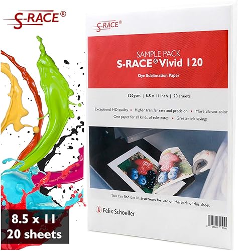 S-RACE Vivid 120 Papel de sublimación