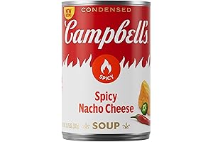 Campbell's Fiesta Nacho Cheese Soup in a Convenient 10.75 oz Can