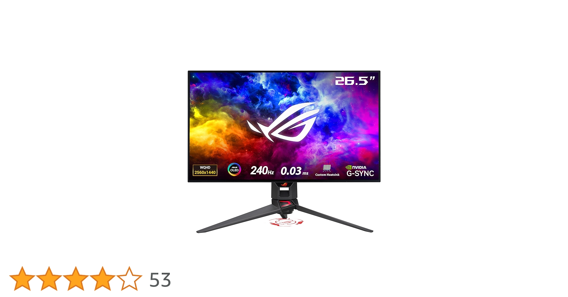 Amazon.co.jp: ASUS 有機EL ゲーミングモニター ROG Swift OLED