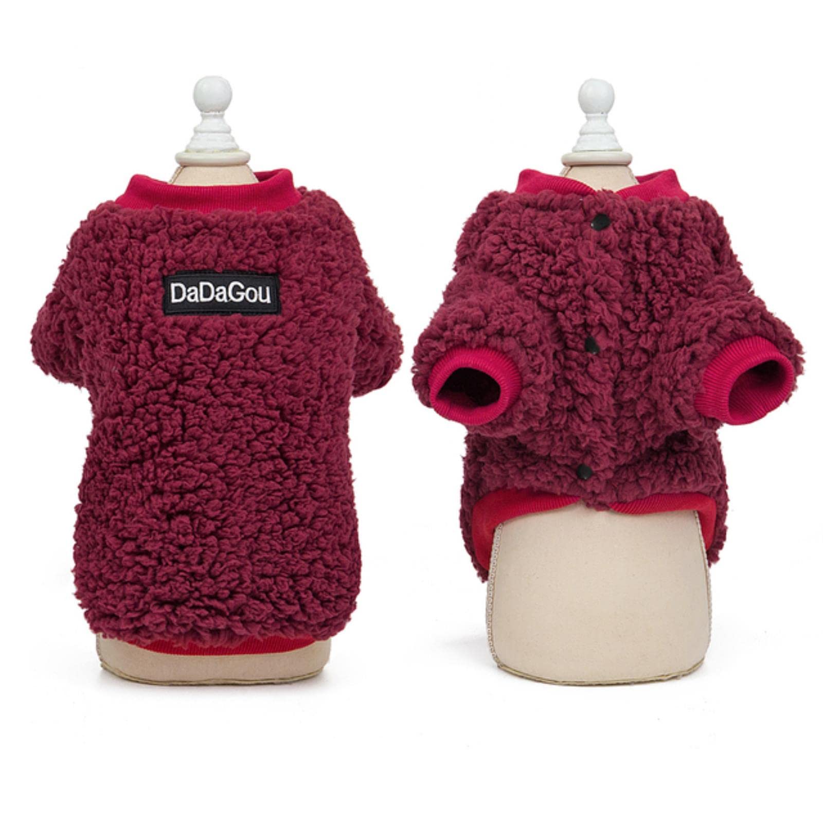 Manteau pour chien frissonnant pour le protéger du froid et de l'humidité