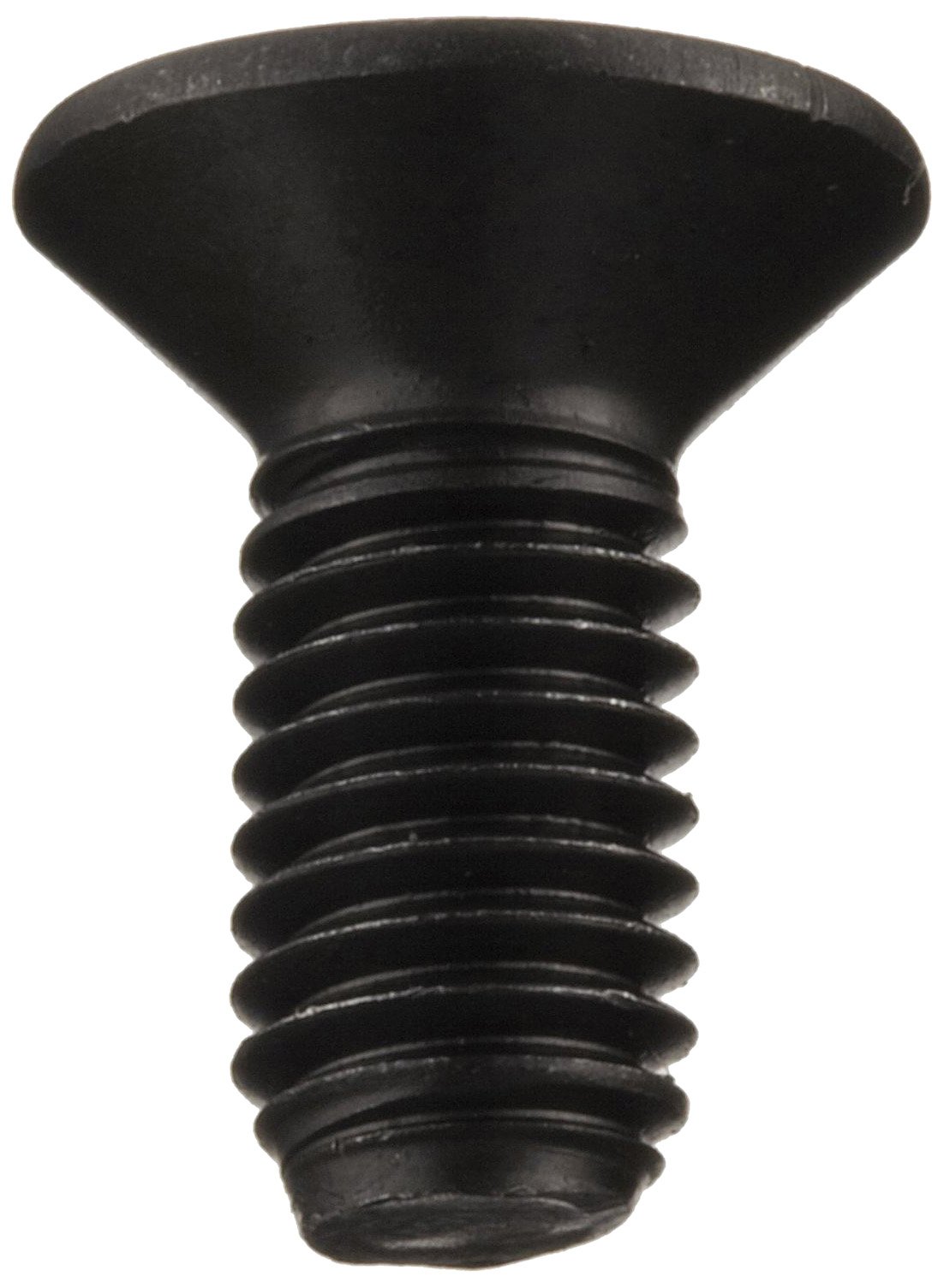 Alloy Steel Socket Cap Screw, Black Oxide Finish, Flat Head, Internal Hex Drive, Meets ASME B18.3/ASTM F835, 7/8