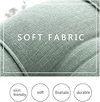 Vista 4 de Almohada de lectura para cabecero rectangular duradera para cabecero y respaldo, almohada de apoyo de posicionamiento para sofá cama, cabecero