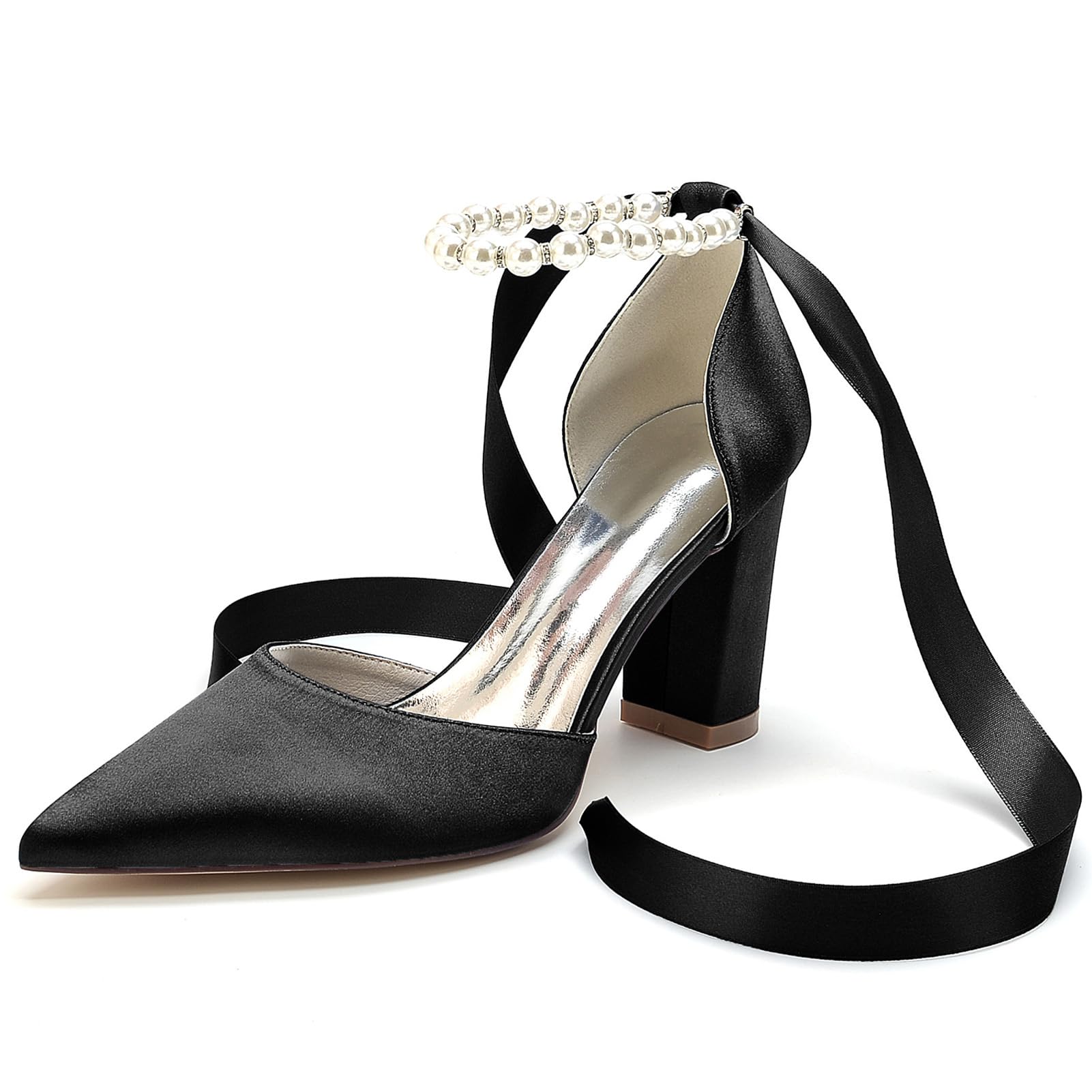 Black Wedding Shoes For Bride