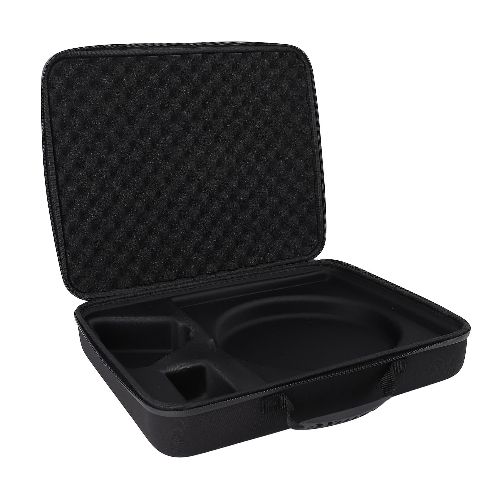 Hard Storage Box for Mini Dish Kit Shockproof IP67 EVA Travel Carrying Case with Foam Inserts for RV Yacht Car SUV