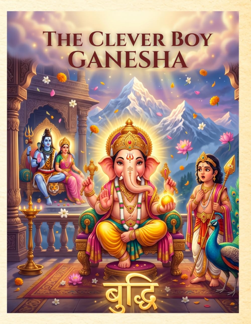The Clever Boy Ganesha: A Hindu Mythology Story for Children (AryaKatha Legends)