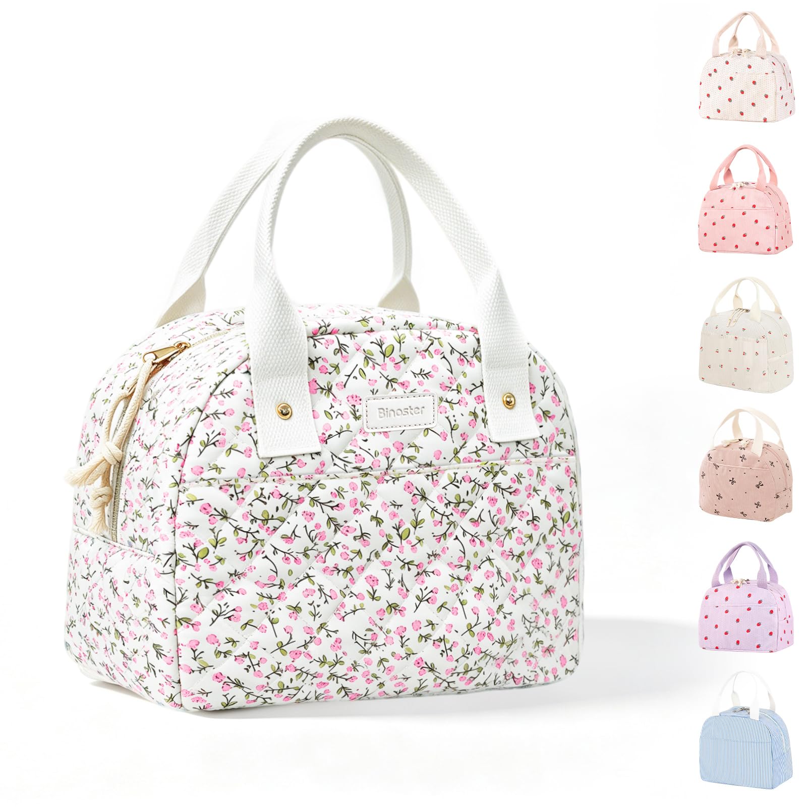 Lunch Bag Insulated Cool Lunch Bag for Bento Lunch Box Adults Kids Tote Bag