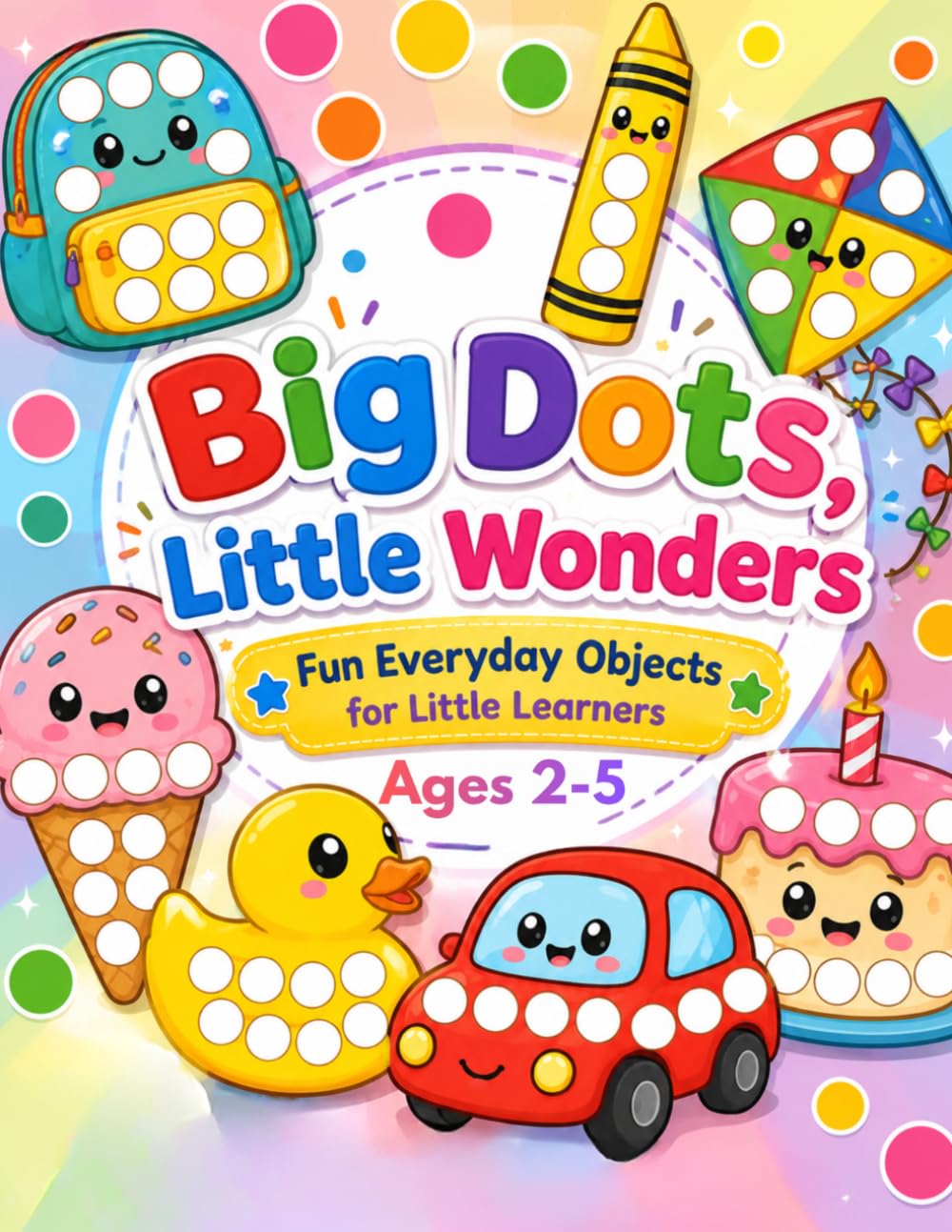 Big Dots, Little Wonders: Fun Everyday Objects for Little Learners | A Dot Marker Activity Book for Toddlers & Preschoolers Ages 2–5