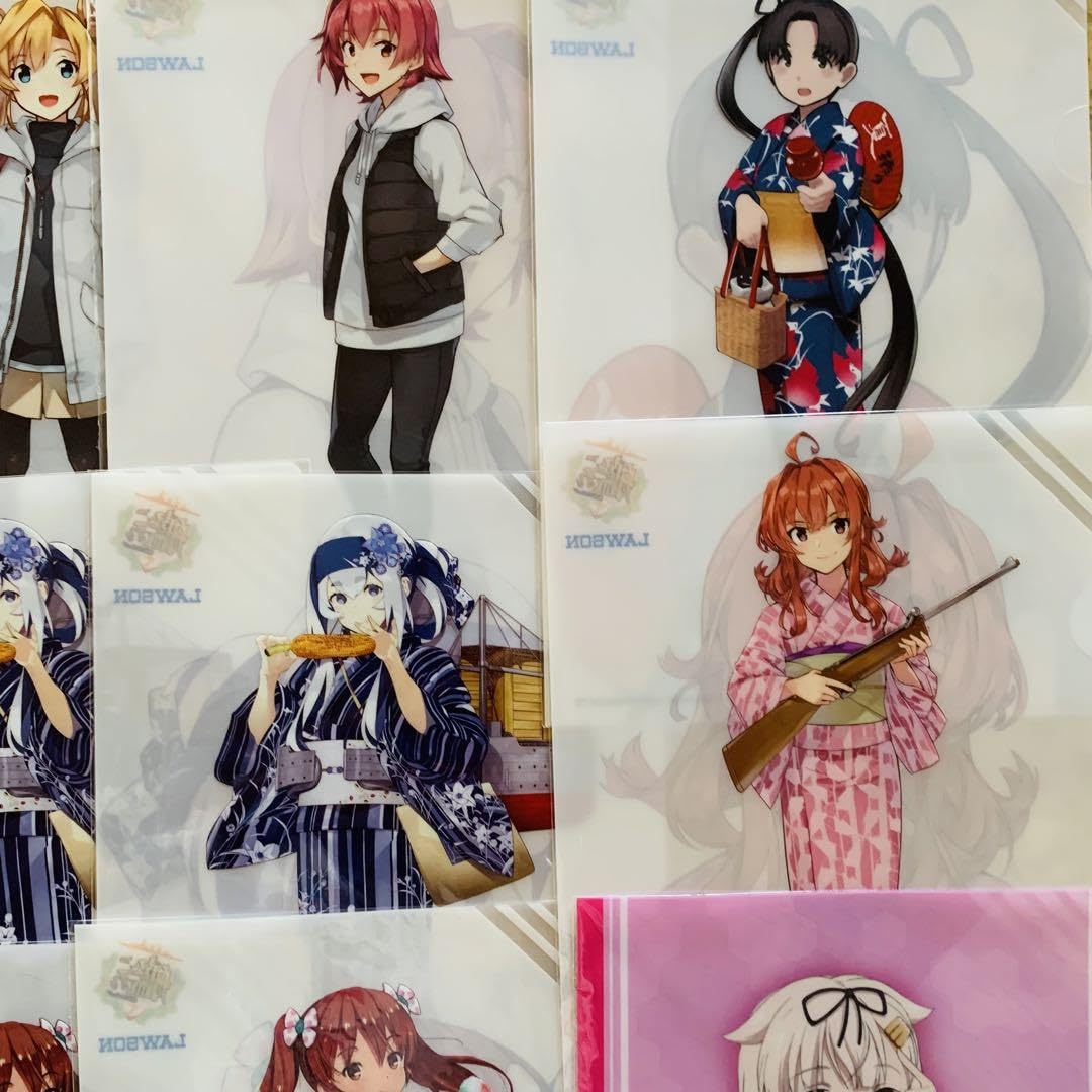 Amazon.co.jp: 艦これ ローソンコラボ クリアファイル アニメグッズ