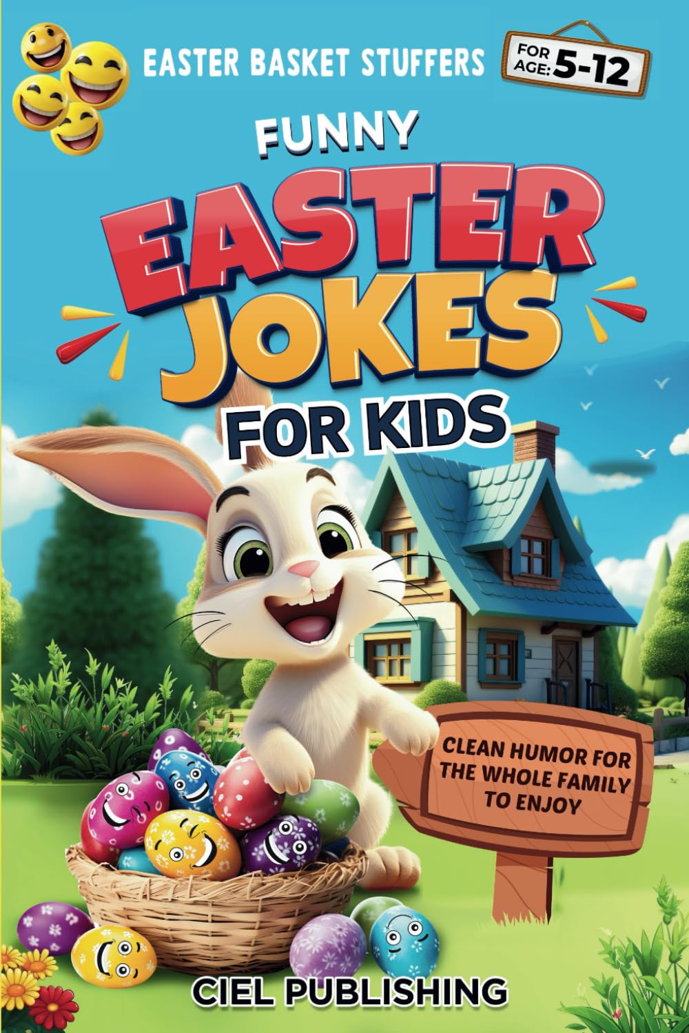 Easter Basket Stuffers: Funny Easter Jokes for Kids      Paperback – Large Print, March 16, 2024