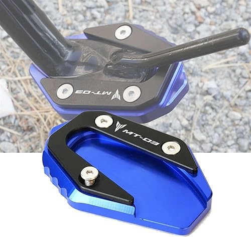 Miniatura 3 de Para Yamaha - Soporte lateral para motocicleta, extensión para soporte lateral R3 YZF-R3 2017 2018 2019 2020 MT03 MT-03 Accesorios Trípode extendido