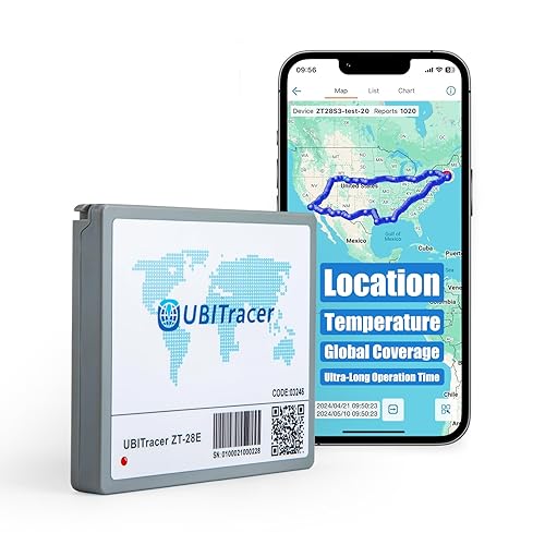 UBITracer Multi-Sensor GPS (Business Edition): Location + Temperature. Up to