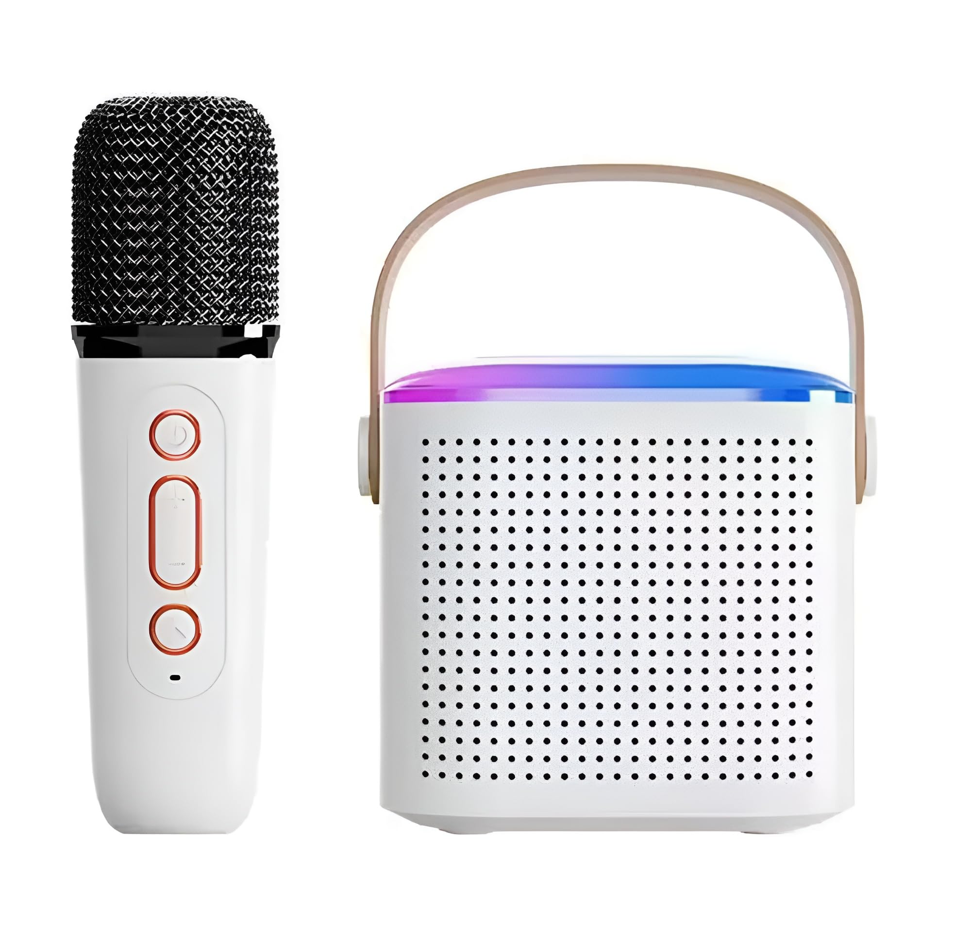 Party POP Karaoke Bluetooth Speaker with 10W RMS Stereo Sound, Wireless Mic with 4 Voice Changing Modes, RGB Lights, 10Hrs Non-Stop Music, Multi-Compatibility Modes and Type-C Charging-image-35