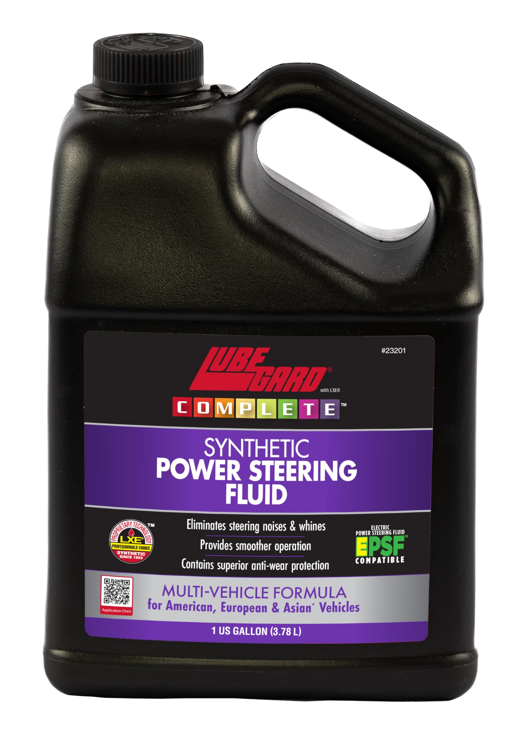 Lubegard 23201 Complete Synthetic Power Steering Fluid, 1 Gallon