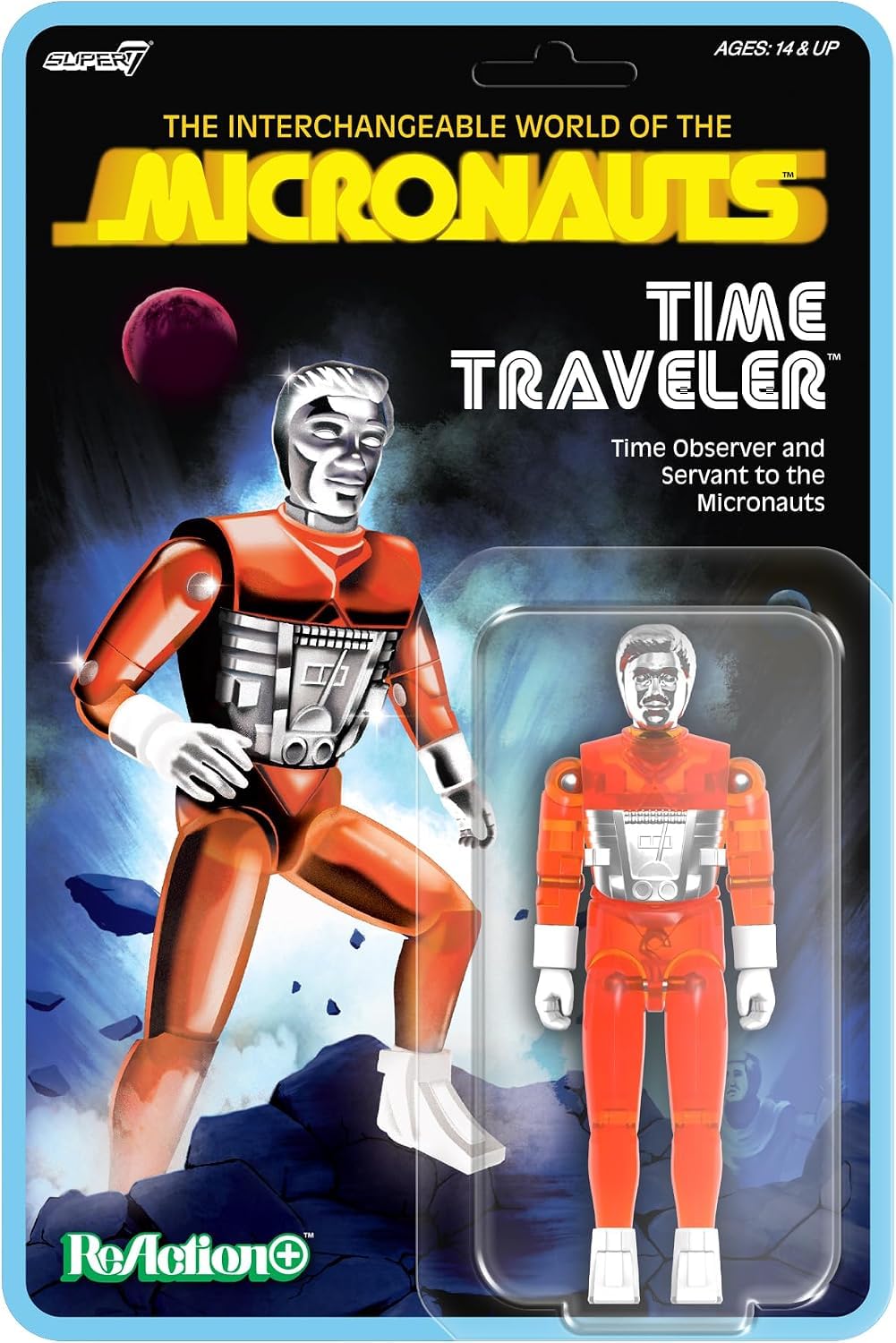 Amazon.co.jp: Super7 Micronauts Reaction+ Wave 04 - タイム