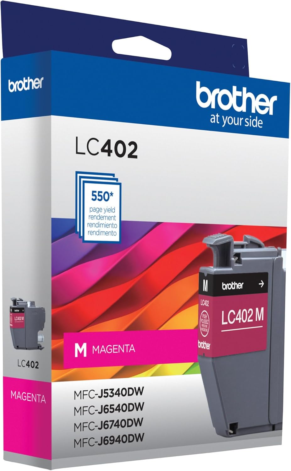 Brother Genuine LC402XLBK High Yield Black Ink Cartridge