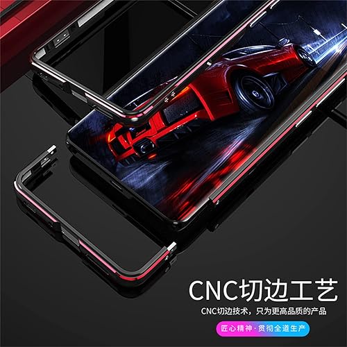 Miniatura 6 de Funda de metal de doble color compatible con Xiaomi Mi 12S Ultra, marco de parachoques de aleación de aluminio de lujo premium a prueba de golpes