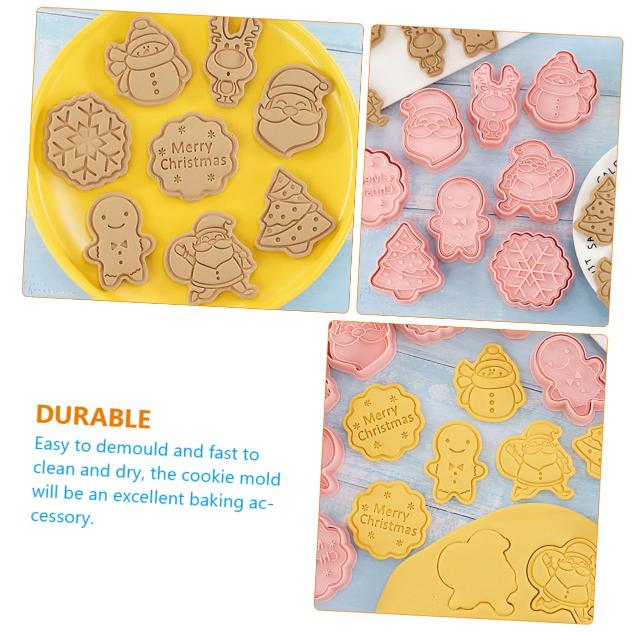 TOPBATHY 32 Pièces Emporte-pièces de Noël emporte-pièces de style de Noël emporte-pièces réutilisables matrice de decoupe moule de noel adorables moules à biscuits moule à biscuits pp