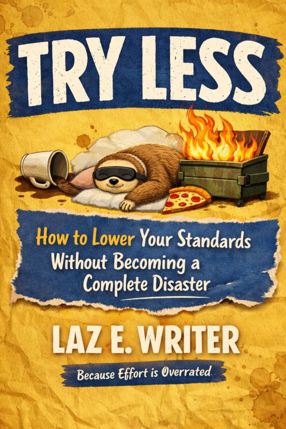 Try Less: How to Lower Your Standards Without Becoming a Complete Disaster (The Bare Minimum Book Club Series)