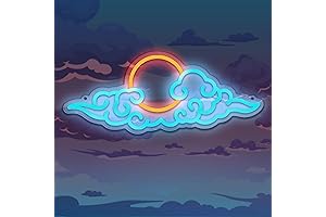Akatsuki Cloud Neon Sign - Illuminate Your Space with the Spirit of Anime