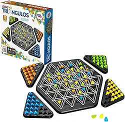 Jogo Dos Triângulos Tabuleiro Geométrico Multijogador
