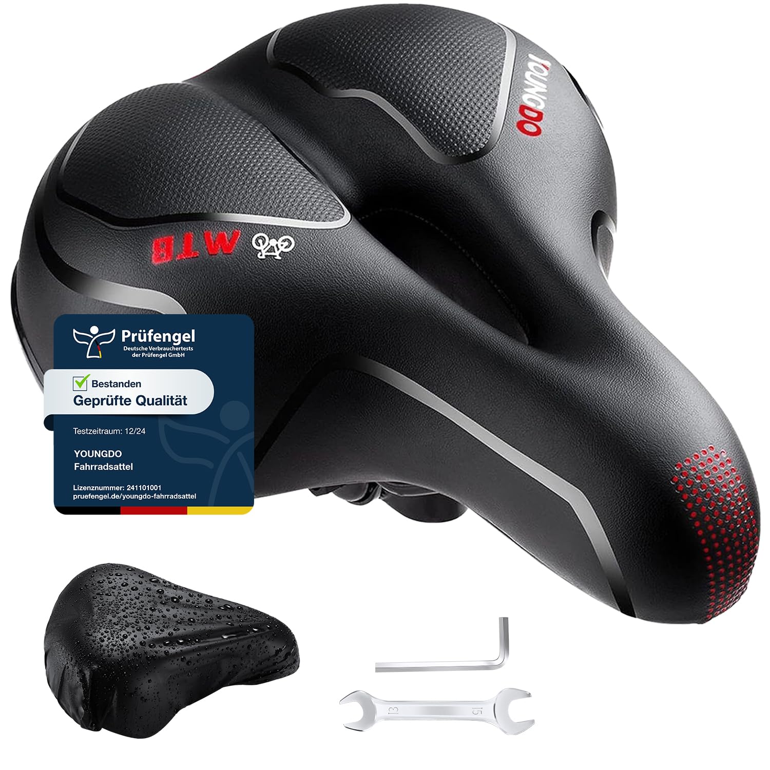 YOUNGDO Gel‑Fahrradsattel