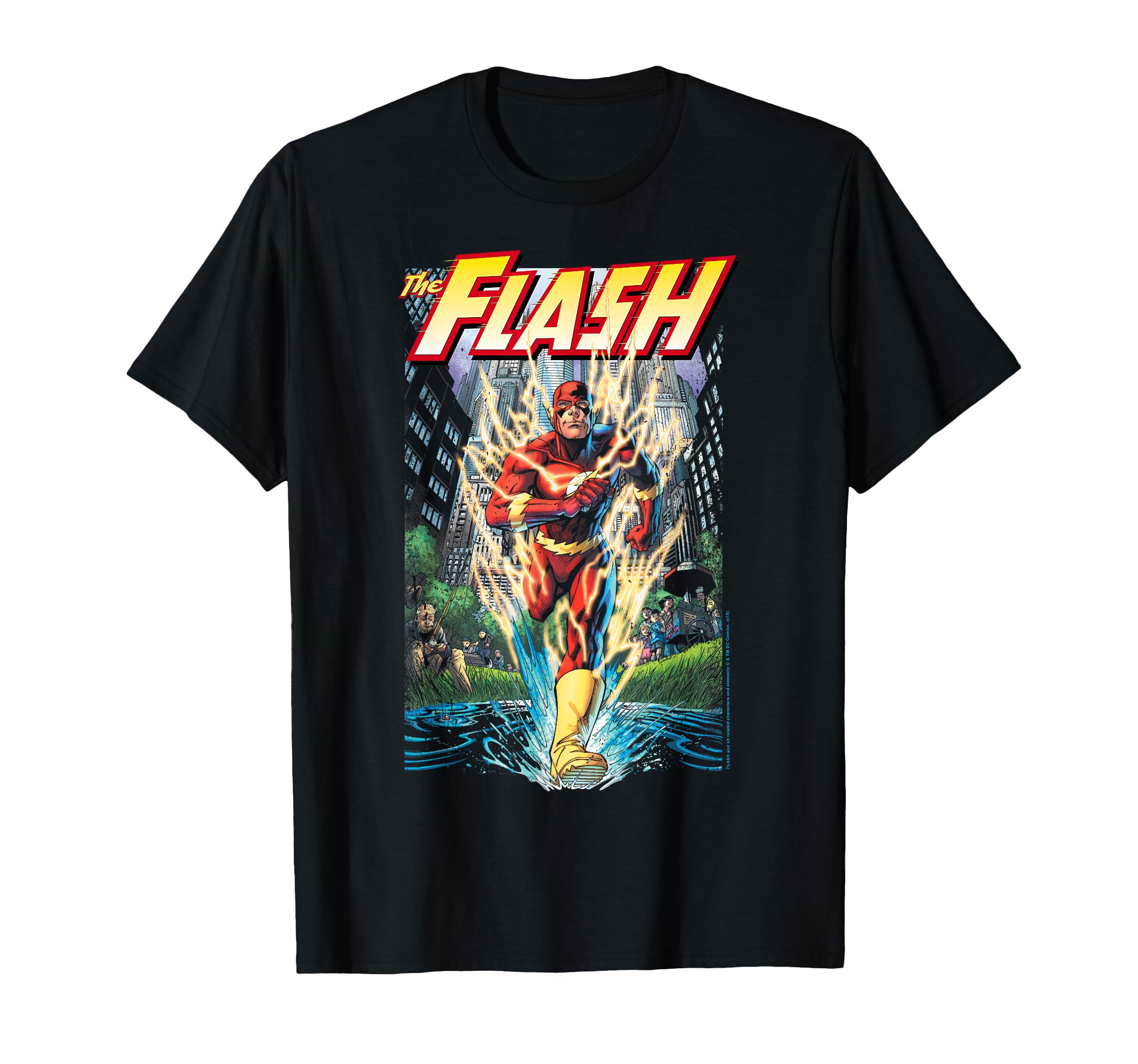The Flash Modern Comic Cover T-Shirt