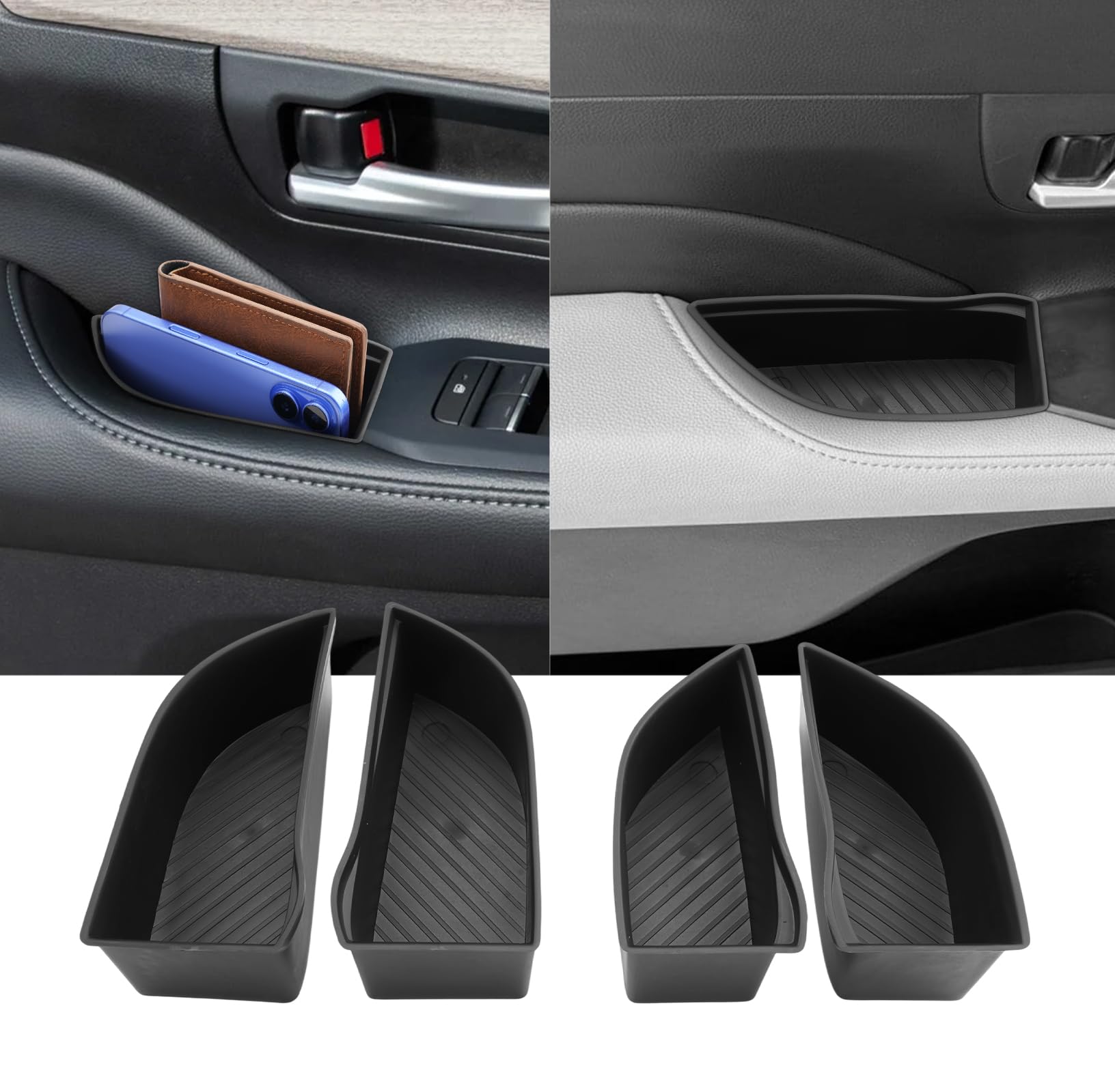 CDEFG 4Pcs for 2026 2027 Grand Highlander Center Console Door Handle Pocket
