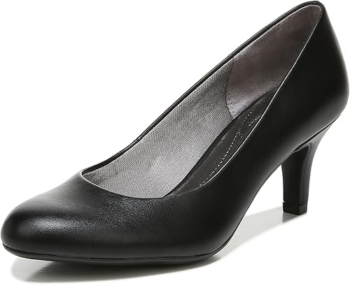 LifeStride Femme Parigi Pompe à vêtements, Noir Lisse, 41 EU