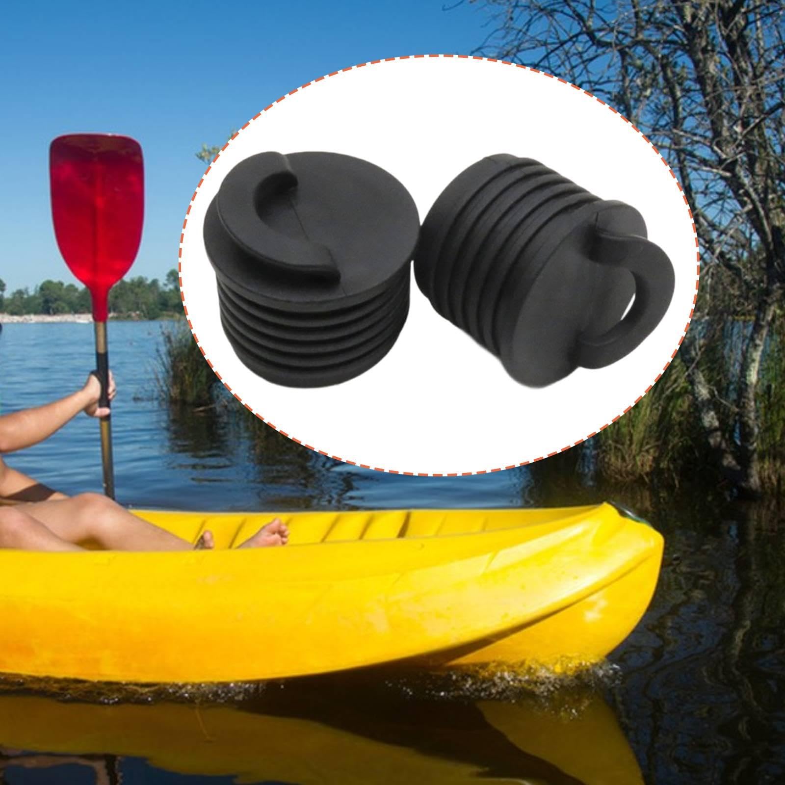 F Fityle Tappo di Scarico per Kayak, Facile da installare, Accessori, Ricambio Universale Pratico, Gomma Resistente